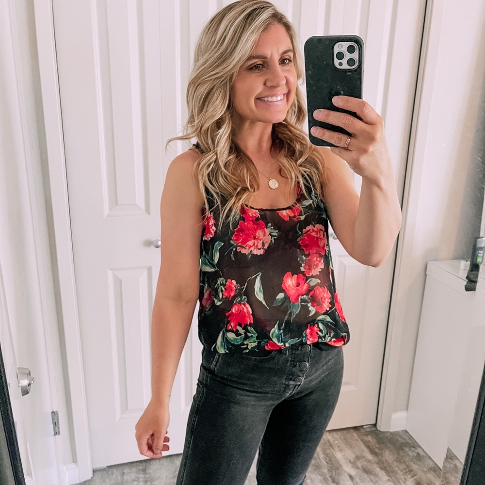 Everly Floral Tank